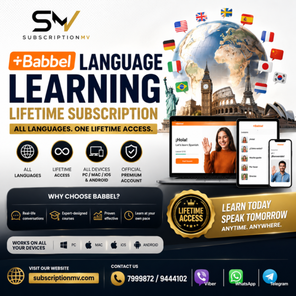Babbel Language Learning: Lifetime Subscription (All Languages)