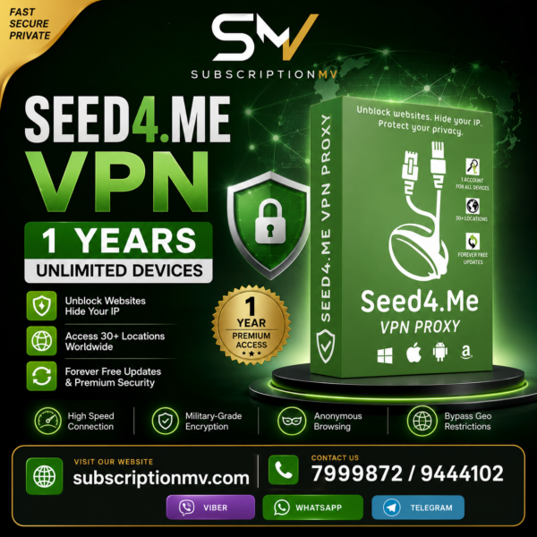 Seed4.Me VPN (Unlimited Devices)-