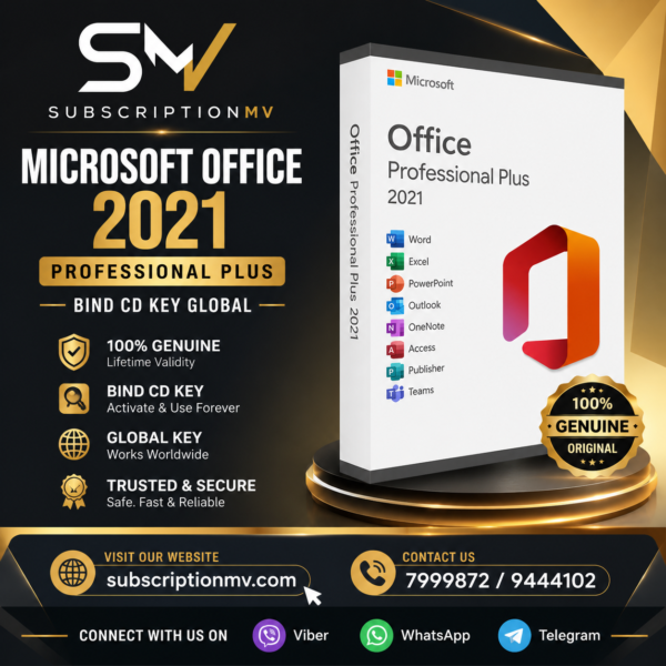 Microsoft Office 2021 Professional Plus Bind Cd Key Global