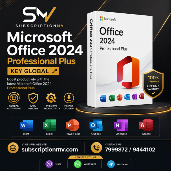 Microsoft Office 2024 Professional Plus - Key Global