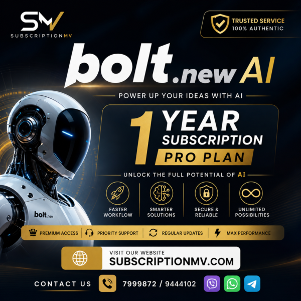 Bolt.new Pro 1 Year