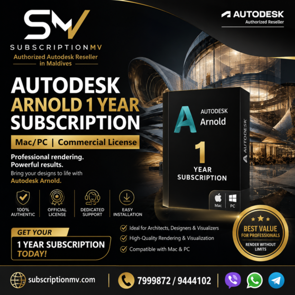 𝐀𝐮𝐭𝐨𝐝𝐞𝐬𝐤 𝐀𝐫𝐧𝐨𝐥𝐝 𝟏 𝐘𝐞𝐚𝐫 𝐒𝐮𝐛𝐬𝐜𝐫𝐢𝐩𝐭𝐢𝐨𝐧  𝐌𝐚𝐜/𝐏𝐂 | 𝐂𝐨𝐦𝐦𝐞𝐫𝐜𝐢𝐚𝐥 𝐋𝐢𝐜𝐞𝐧𝐬𝐞