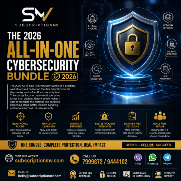 The 2026 All-In-One Cybersecurity Bundle
